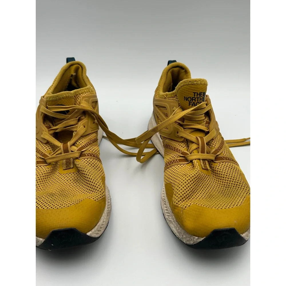 The North Face Mens VECTIV Eminus Trail Running Shoes Yellow Black NF0A7W5S 10.5